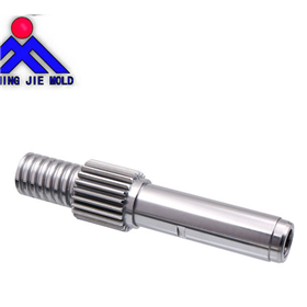 Rear mould shaft core with gear